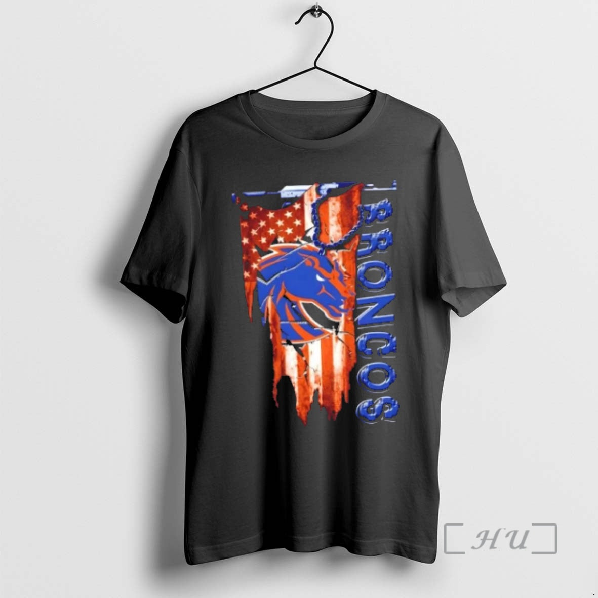 Officials Boise State Broncos Football Battle Shattered Usa Flag Rip Design Premium T Shirts Sweater