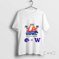 Officials Boise State Broncos Vs Washington Huskies Football 2025 La Bowl Matchup Premium T Shirts