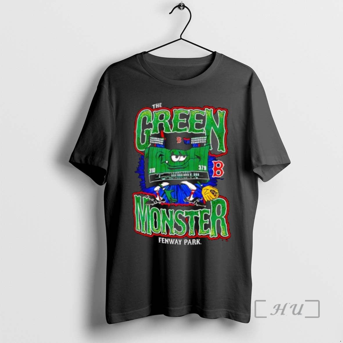 Officials Boston Red Sox The Green Monster Fenway Park Graphic