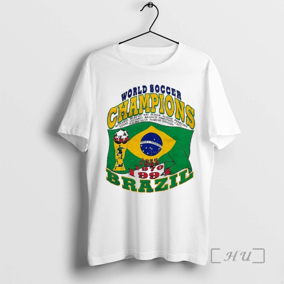 Officials Brazil World Soccer Champions 1994 Vintage