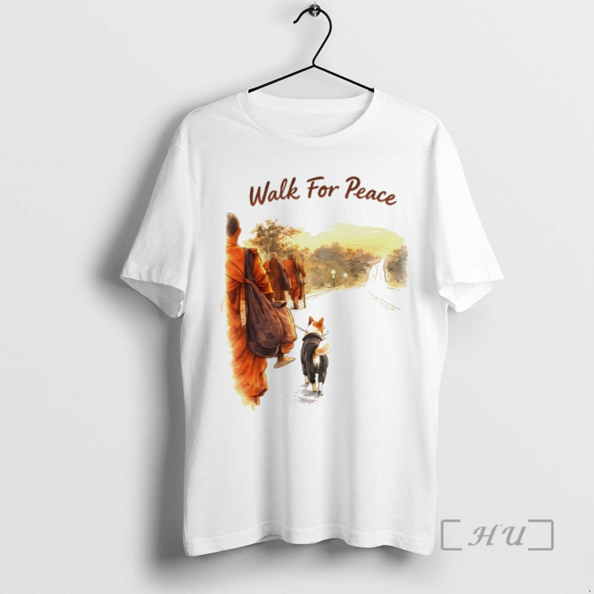 Officials Buddhist Monk Walk For Peace Vintage 2026