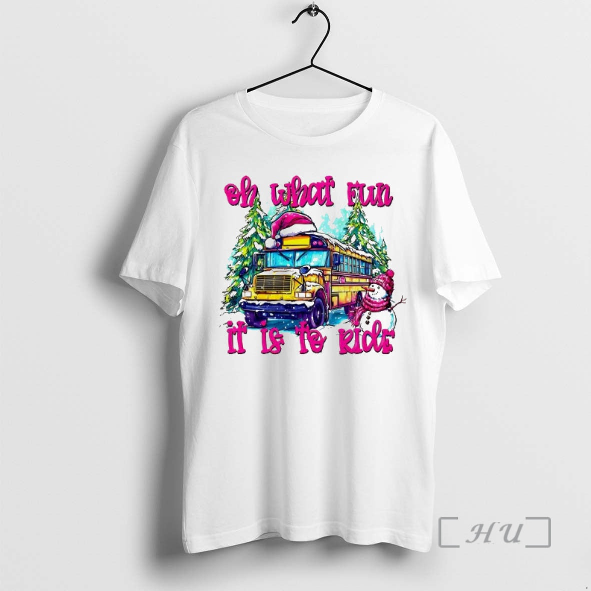 Officials Bus School Oh What Fun It Is To Ride Christmas Premium T Shirts Sweater
