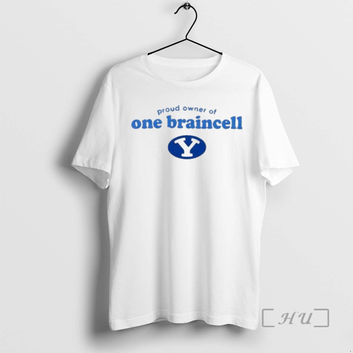 Officials Byu Cougars Proud Owner Of One Braincell Premium T Shirts Sweater Hoodie 2