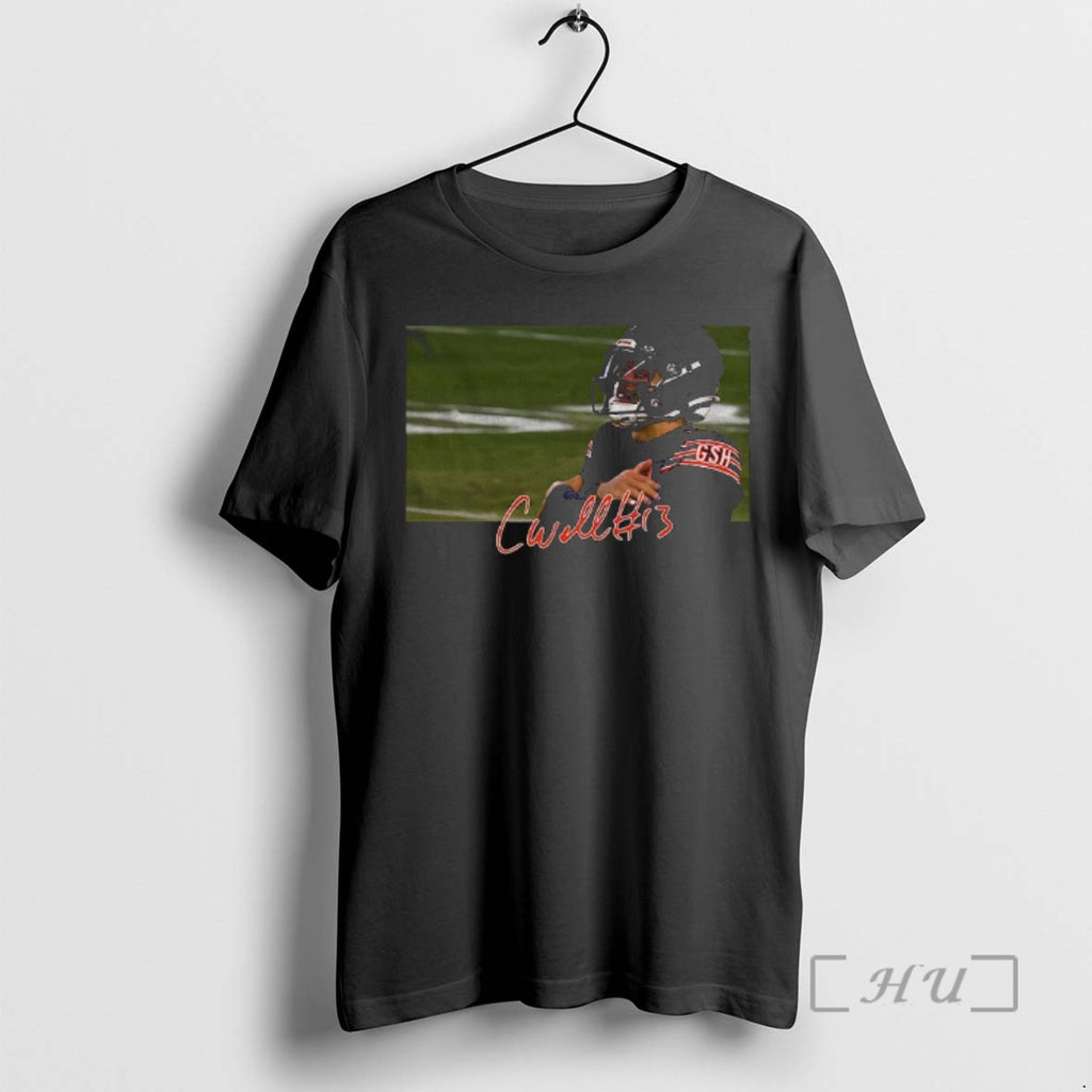 Officials Caleb Williams Cold Celebration Chicago Football Photo