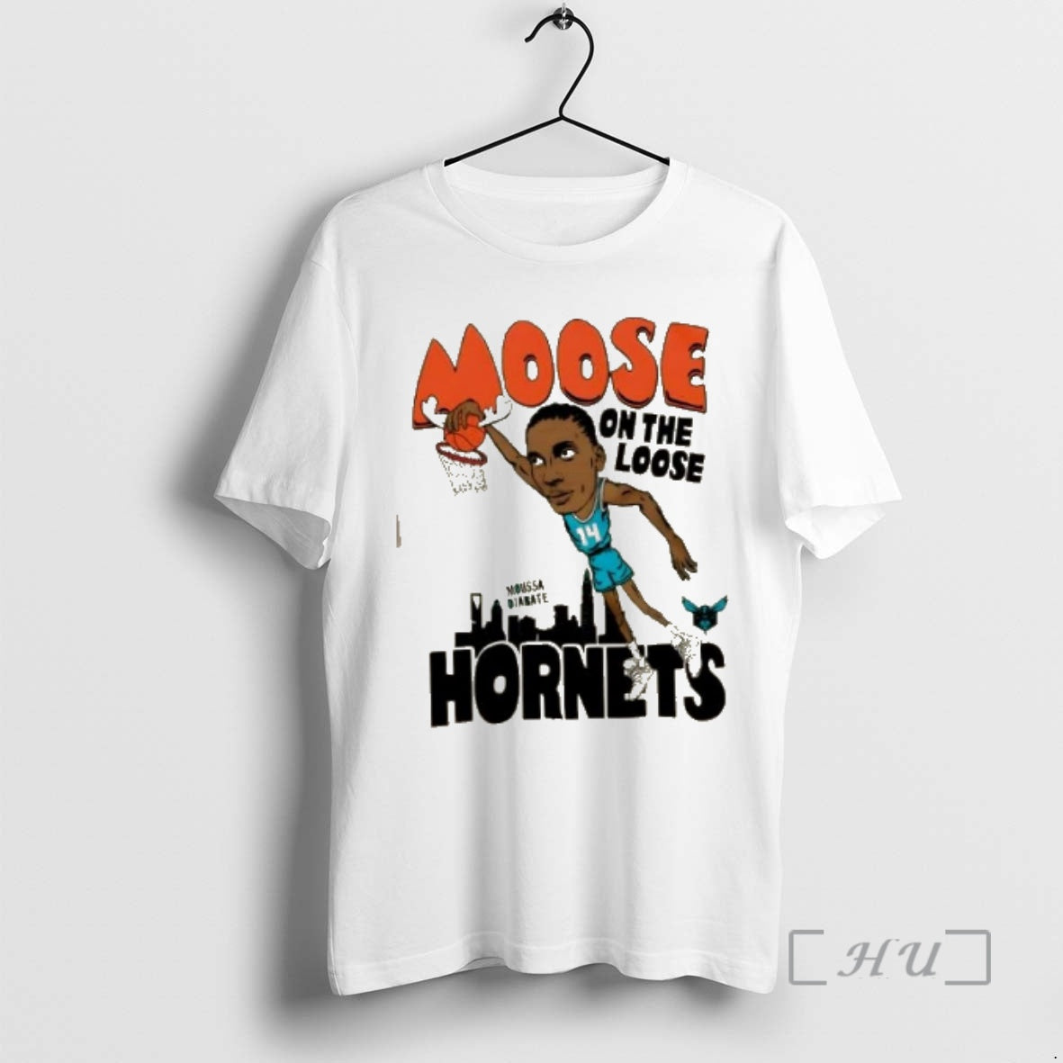 Officials Charlotte Hornets Hornets Moussa Diabate Moose On The Loose