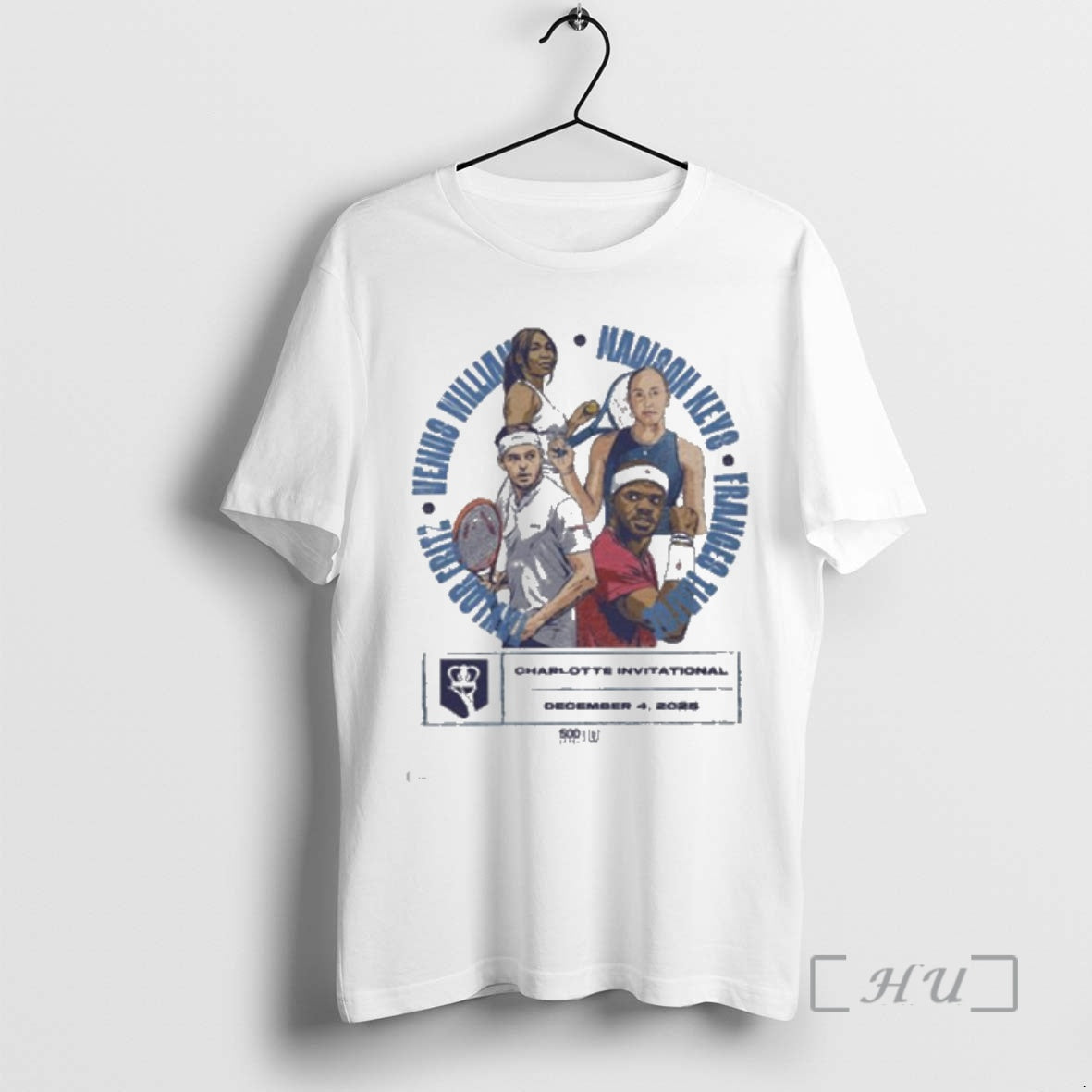 Officials Charlotte Invitational Taylor Fritz Venus William Madison Keys Frances Tiafoe 2025 Premium T Shirts