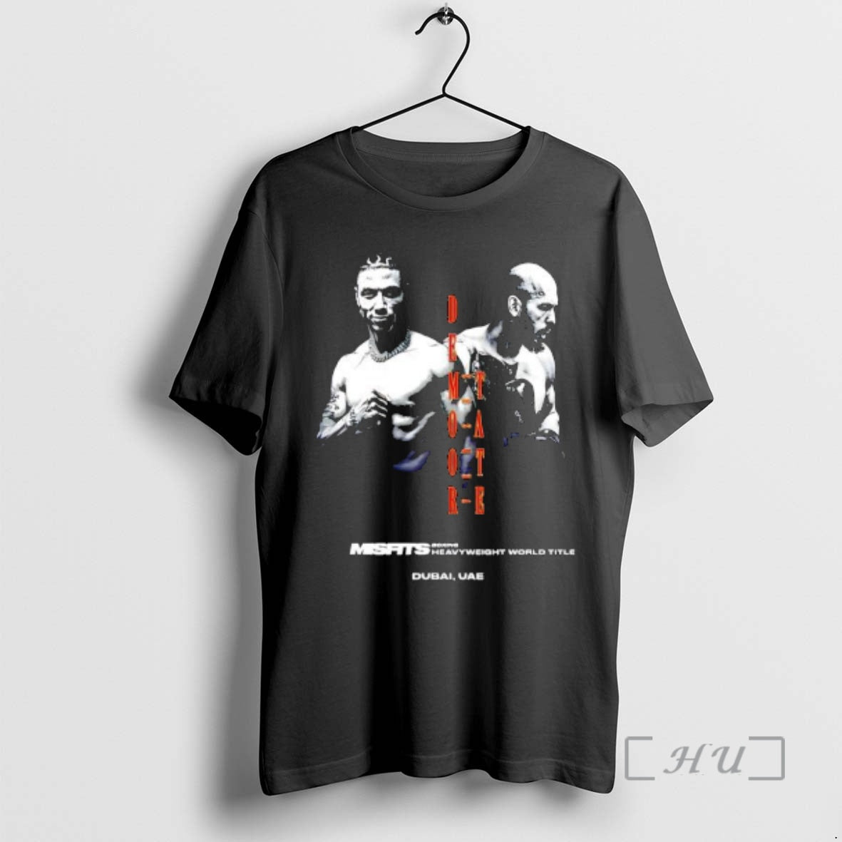 Officials Chase Demoor Vs Andrew Tate Fight Boxing Dubai Uae Graphic Premium T Shirts Sweater