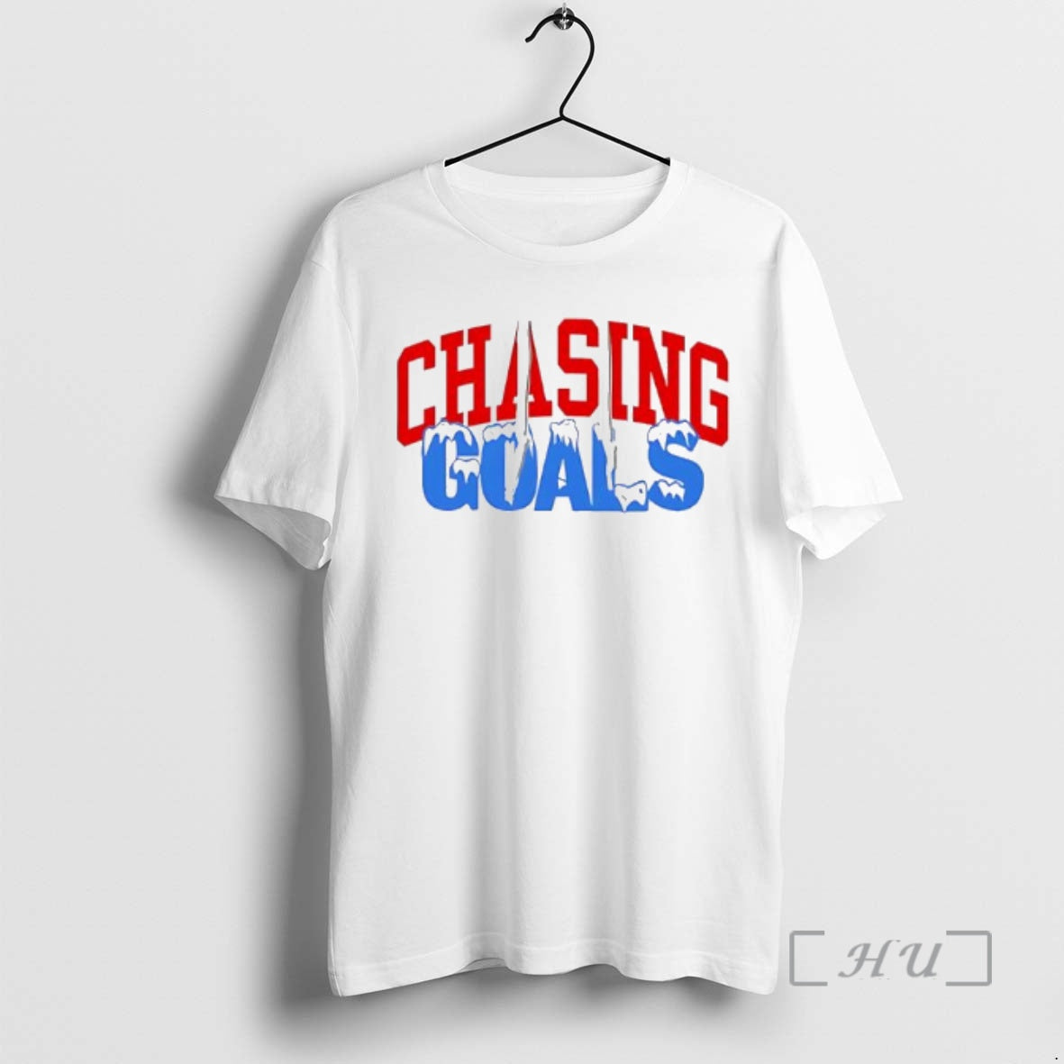 Officials Chasing Goals Ice Logo