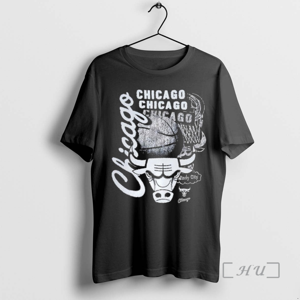 Officials Chicago Bulls Basketball Windy City Classics Overlap Logo