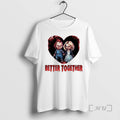 Officials Chucky And Bride Couple Honey Moon Horror Movie Character Better Together Premium T Shirts