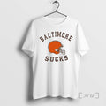 Officials Cleveland Browns Football Helmet Baltimore Sucks
