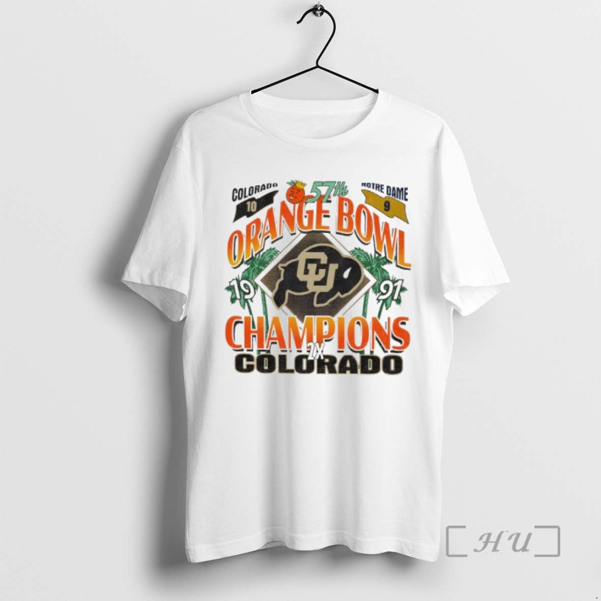 Officials Colorado Buffaloes Orange Bowl History Champions 2x Colorado