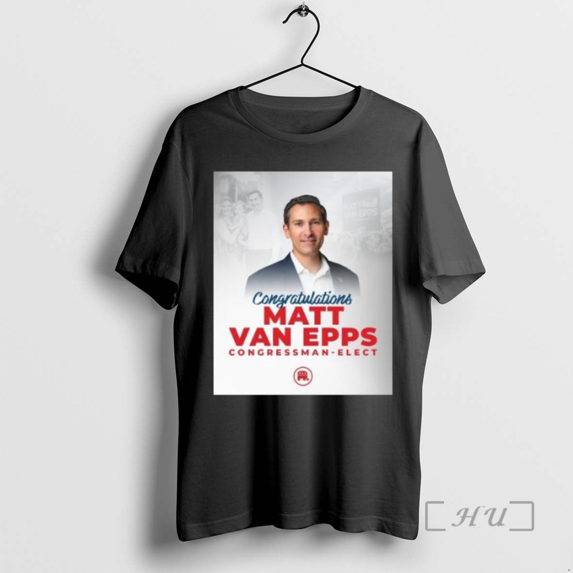 Officials Congratulations Matt Van Epps Congressman Elect 2025 Circle Black