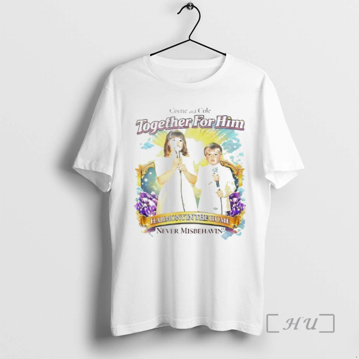 Officials Corrie And Cole Together For Him Harmonyin The Home Family Collection Premium T Shirts