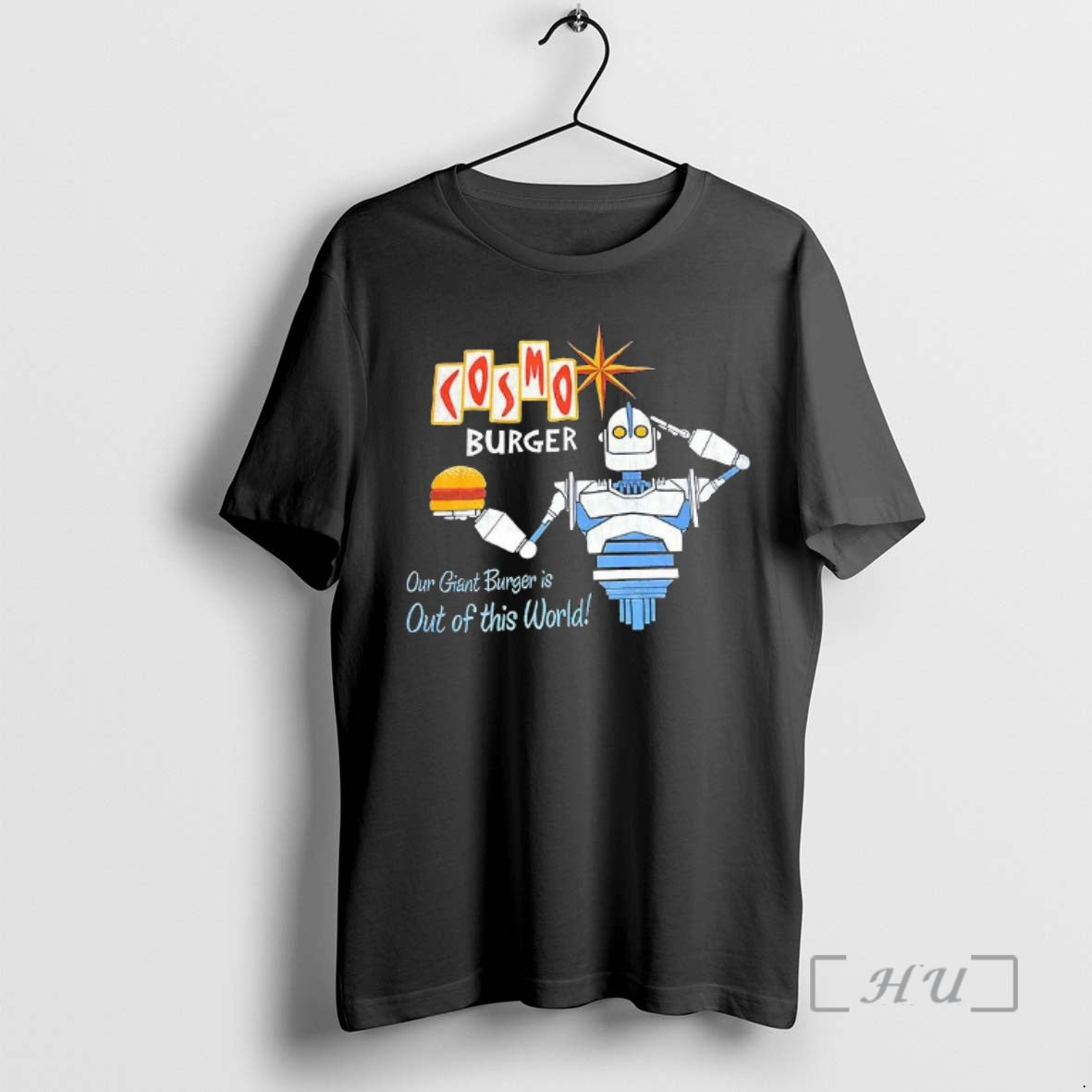 Officials Cosmo Burger Our Giant Burger Is Out Of This World Premium T Shirts Sweater