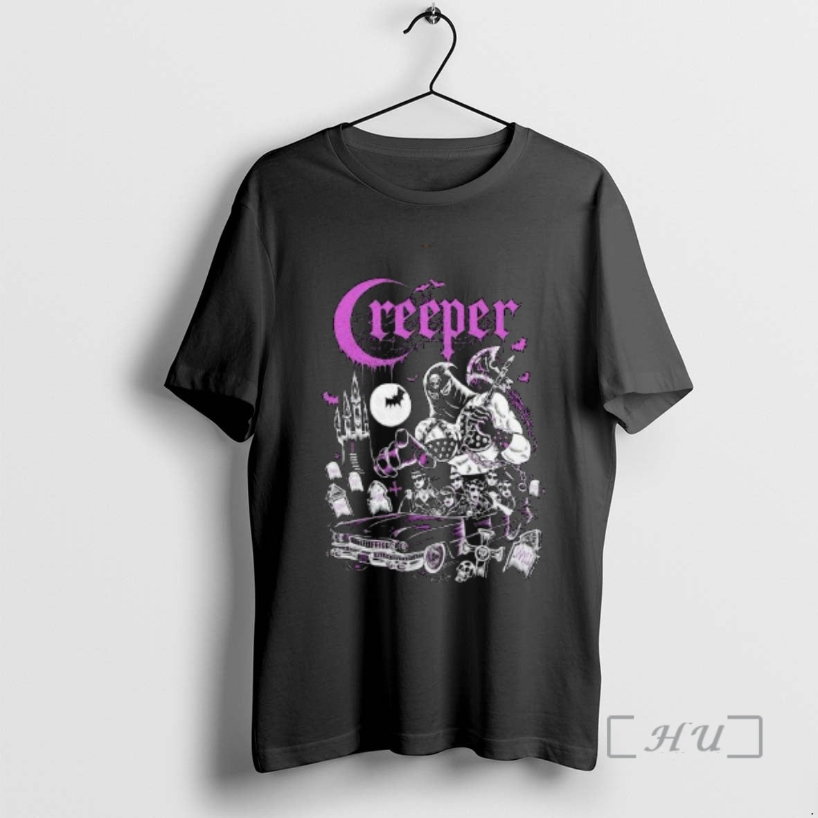 Officials Creeper Mistress Of Death Car Horror Circle Black
