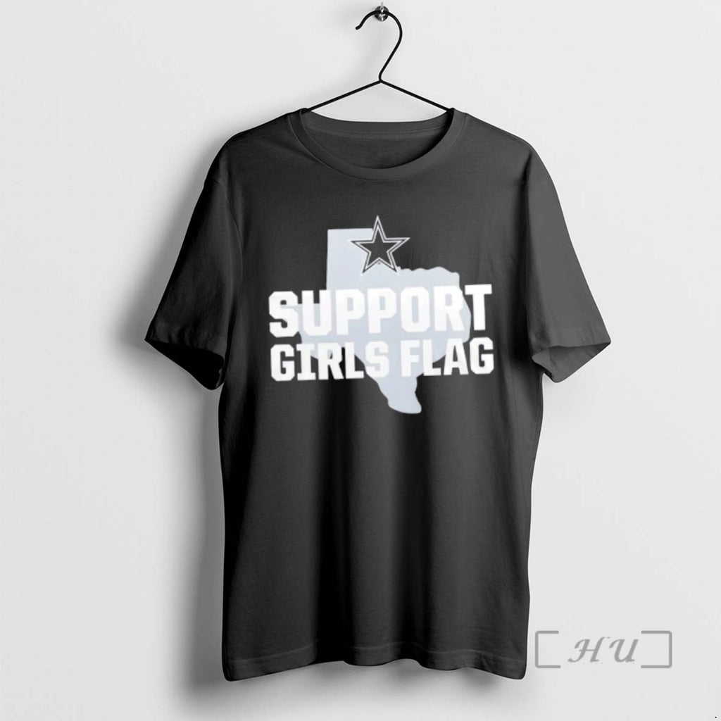 Officials Dallas Cowboys Support Girls Flag Football 2 Sided