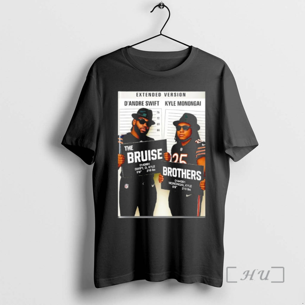 Officials Dandre Swift And Kyle Monangai Da Bears Mugshot
