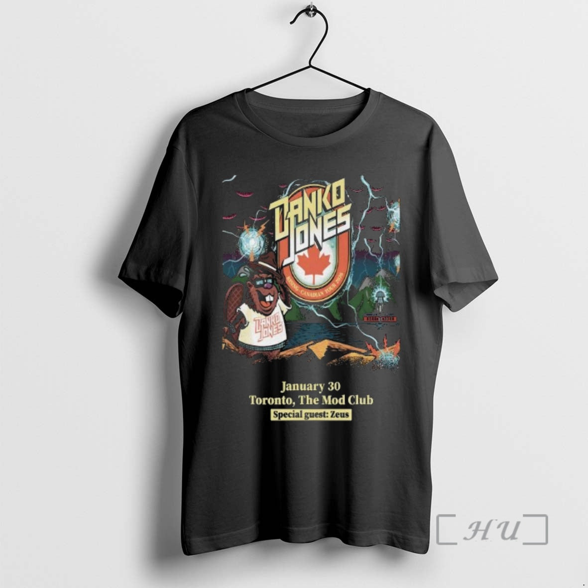 Officials Danko Jones Jan 30 2026 The Mod Club In Toronto On Premium T Shirts