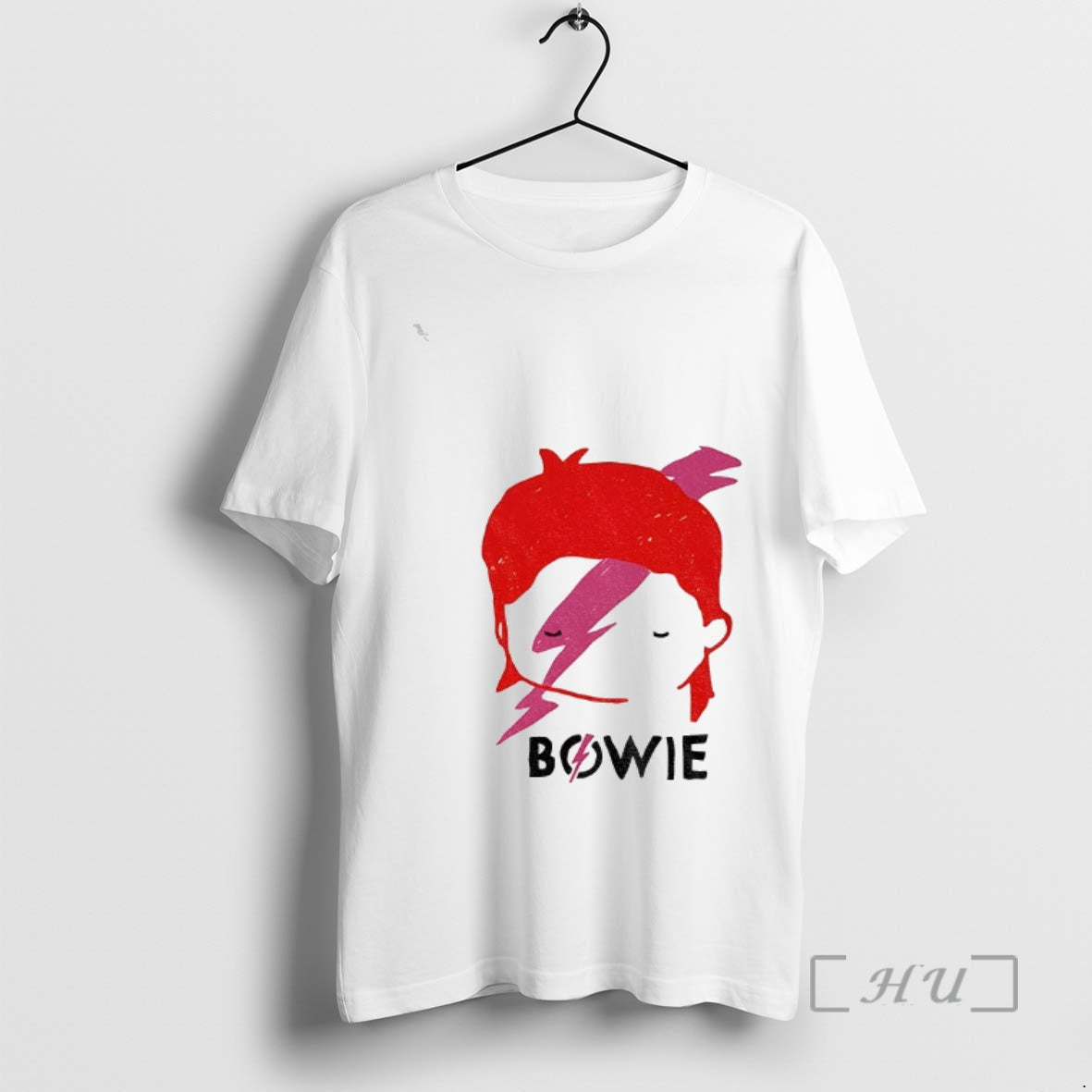 Officials David Bowie Aladdin Sane Lightning Bolt Sketch