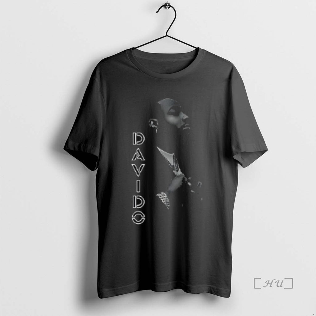 Officials Davido 5ive Alive Tour Europe 2026 Naija Wey Sabi Portrait Double Sided Graphic Premium