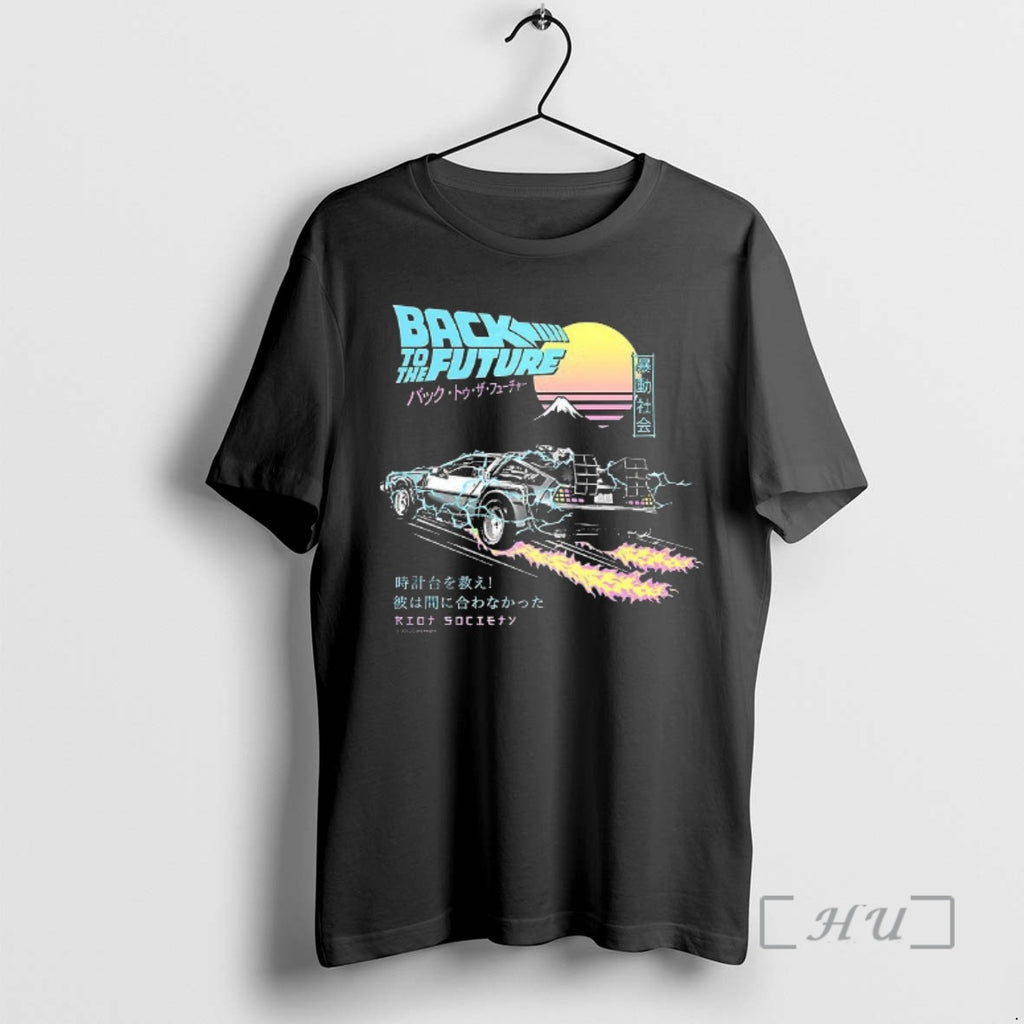 Officials Delorean Back To The Future Pop Art 80s Japanese Vintage Premium T Shirts Sweater