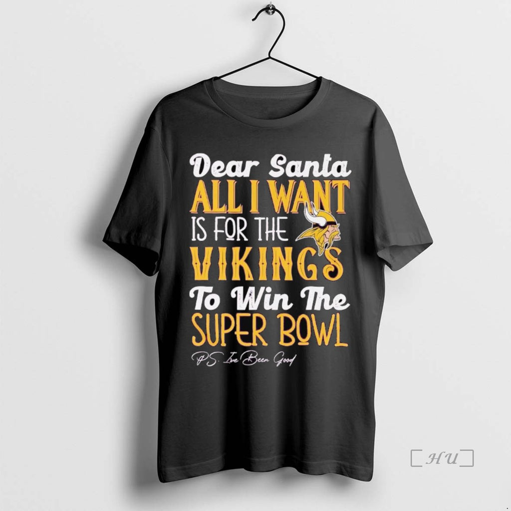 Officials Dead Santa All I Want Is For The Minnesota Vikings To Win The Championship