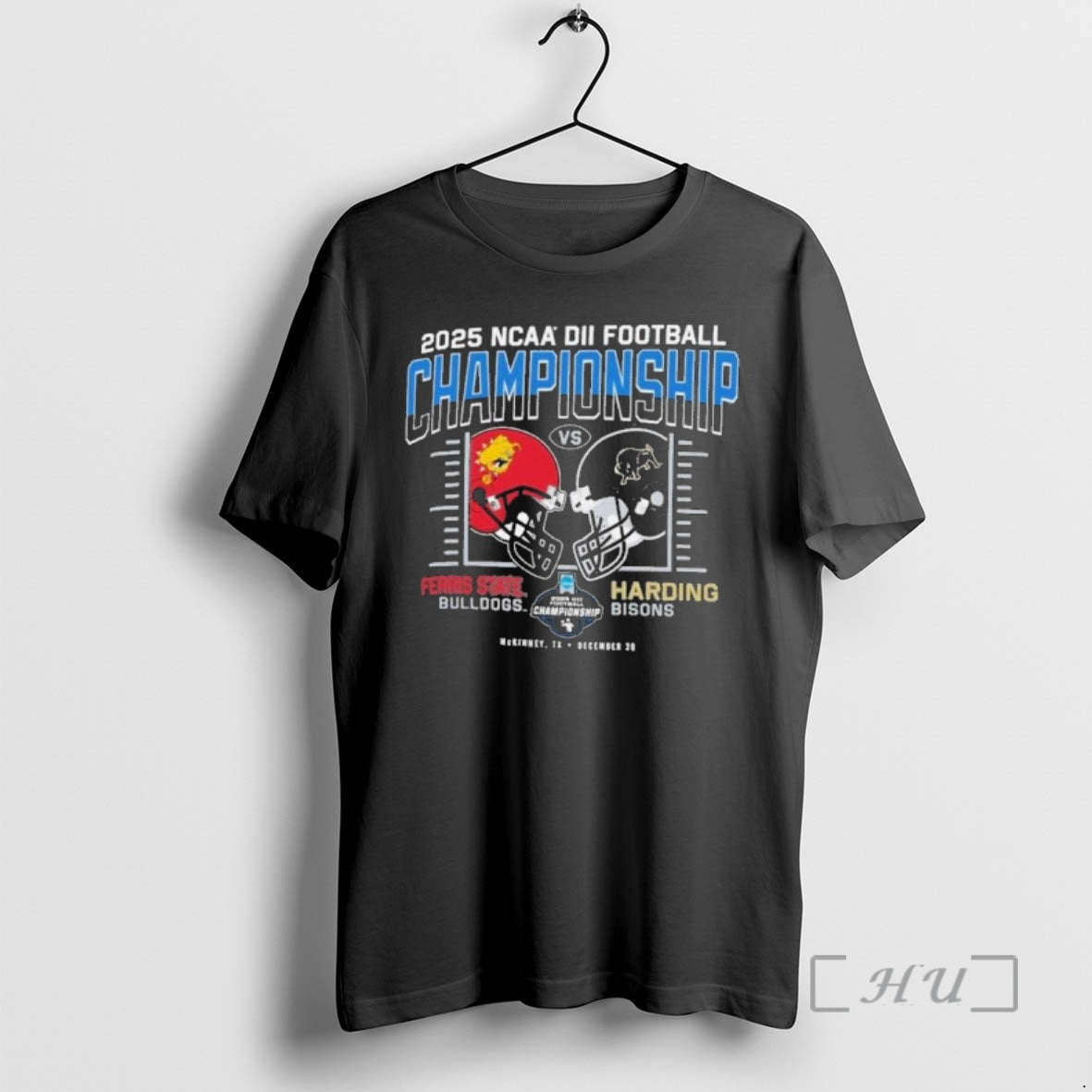 Officials December 20 2025 Ncaa Dii Football Championship Ferris State Bulldogs Vs Harding Bisons Premium
