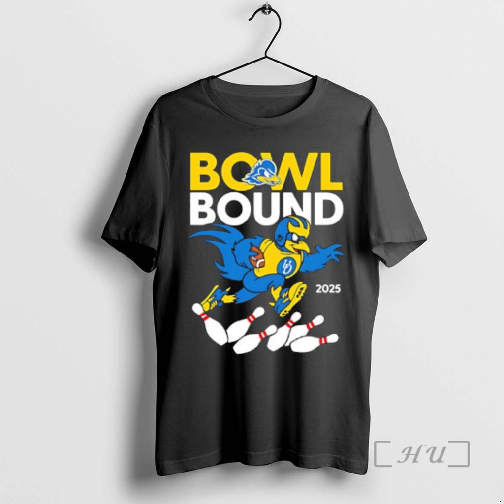 Officials Delaware Blue 2025 Bowl Bound Mascot Bowling