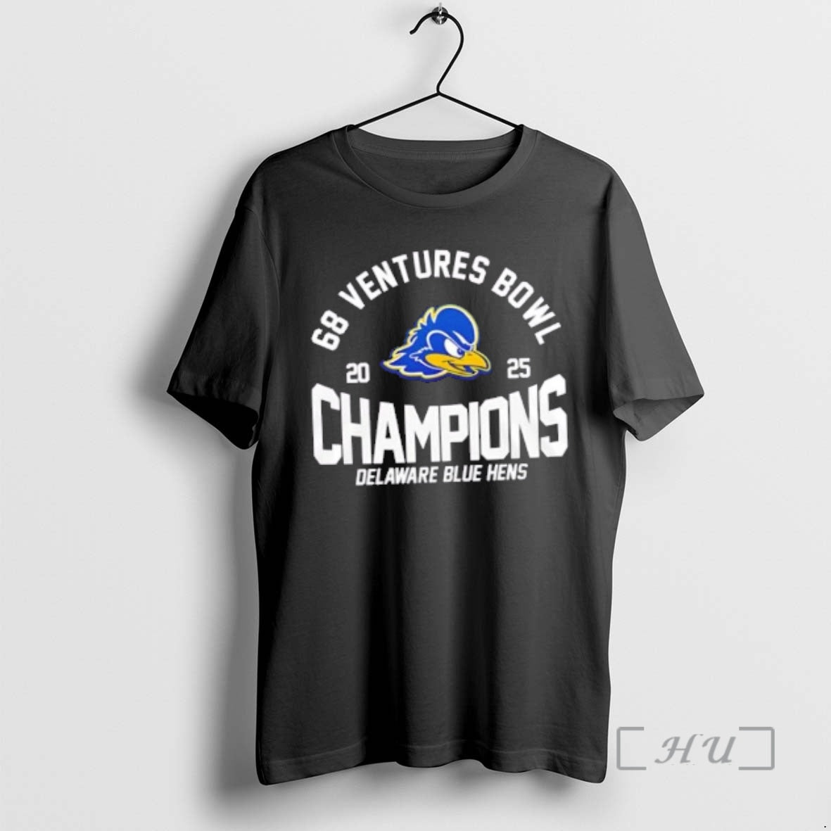 Officials Delaware Blue Hens 68 Ventures Bowl Champions 2 Sided
