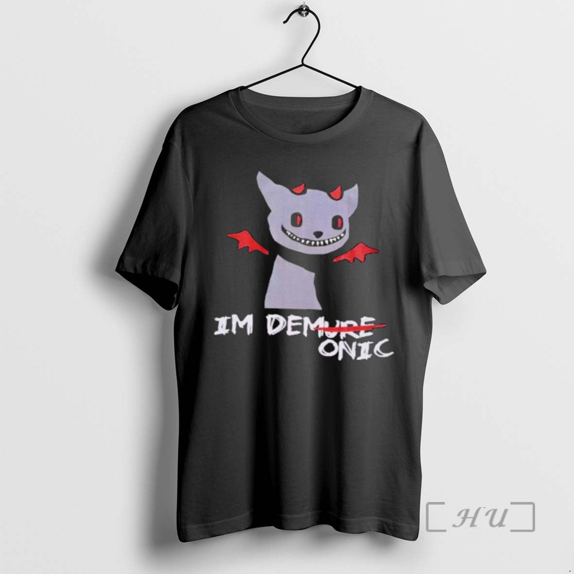 Officials Demure Demonic Cat