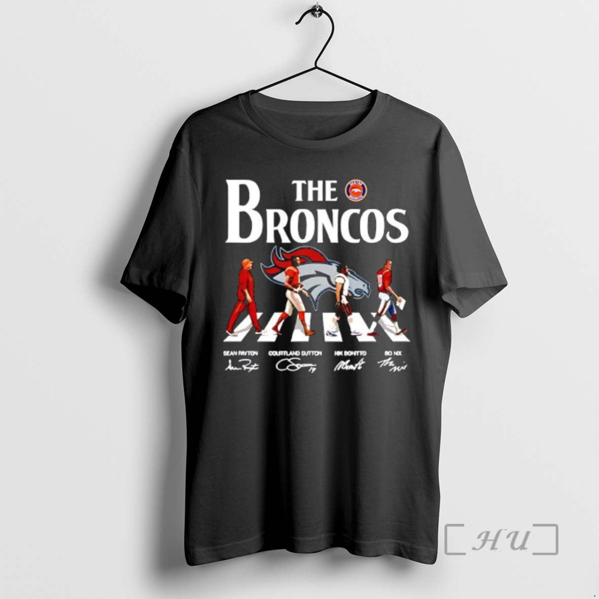 Officials Denver Bs The Broncos With Abbey Road Players Signatures