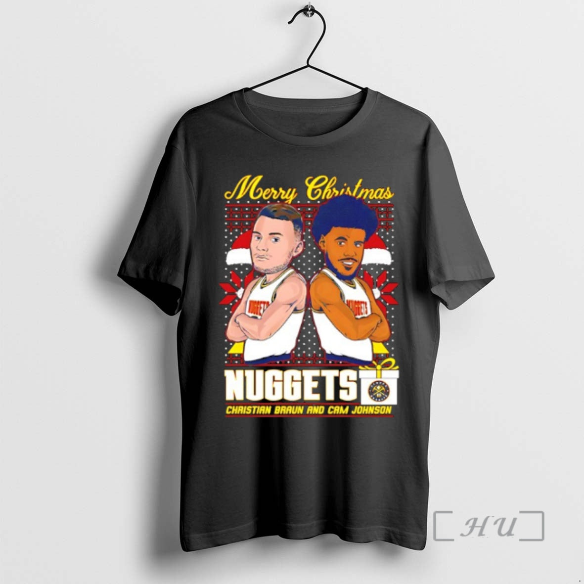Officials Denver Nuggets Christian Braun And Cam Johnson Merry Christmas