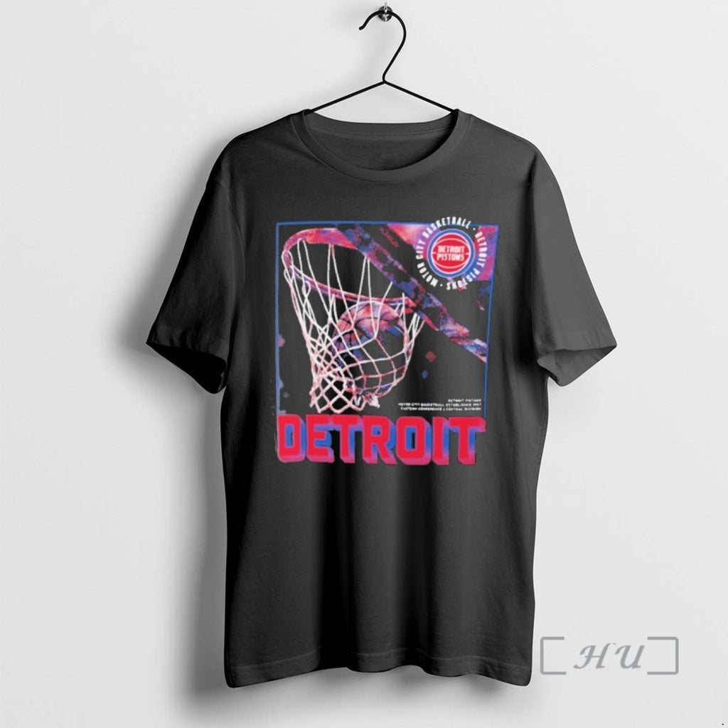 Officials Detroit Pistons Chrome Legacy Basket