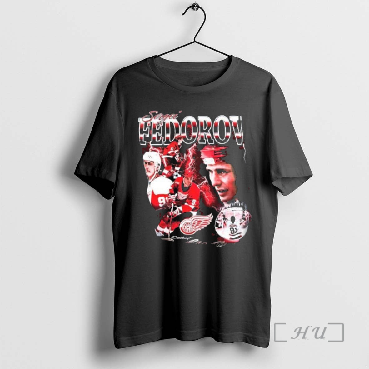 Officials Detroit Red Wings Sergei Fedorov Graphic