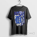 Officials Detroit Tigers Baseball X American Flag