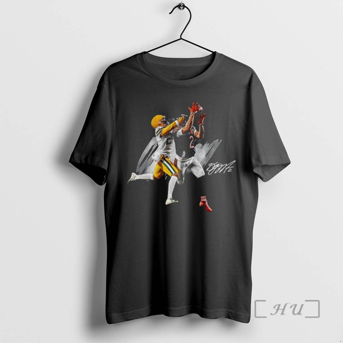 Officials Dj Moore Night Night Chicago Vs Geen Bay Football Signature Premium T Shirts Sweater