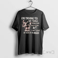 Officials Donkey Im Trying To See Things From Your Point Of View Premium T Shirts