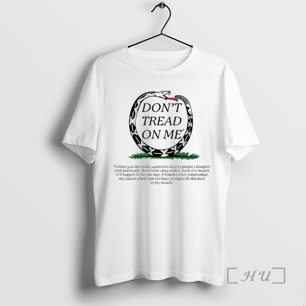 Officials Dont Tread On Me Snake Trying This Boos In My Mouth Graphic Premium