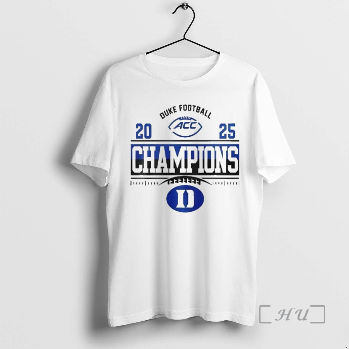 Officials Duke Football 2025 Acc Champions Two Sided Mockup Two Side Premium T Shirts Sweater