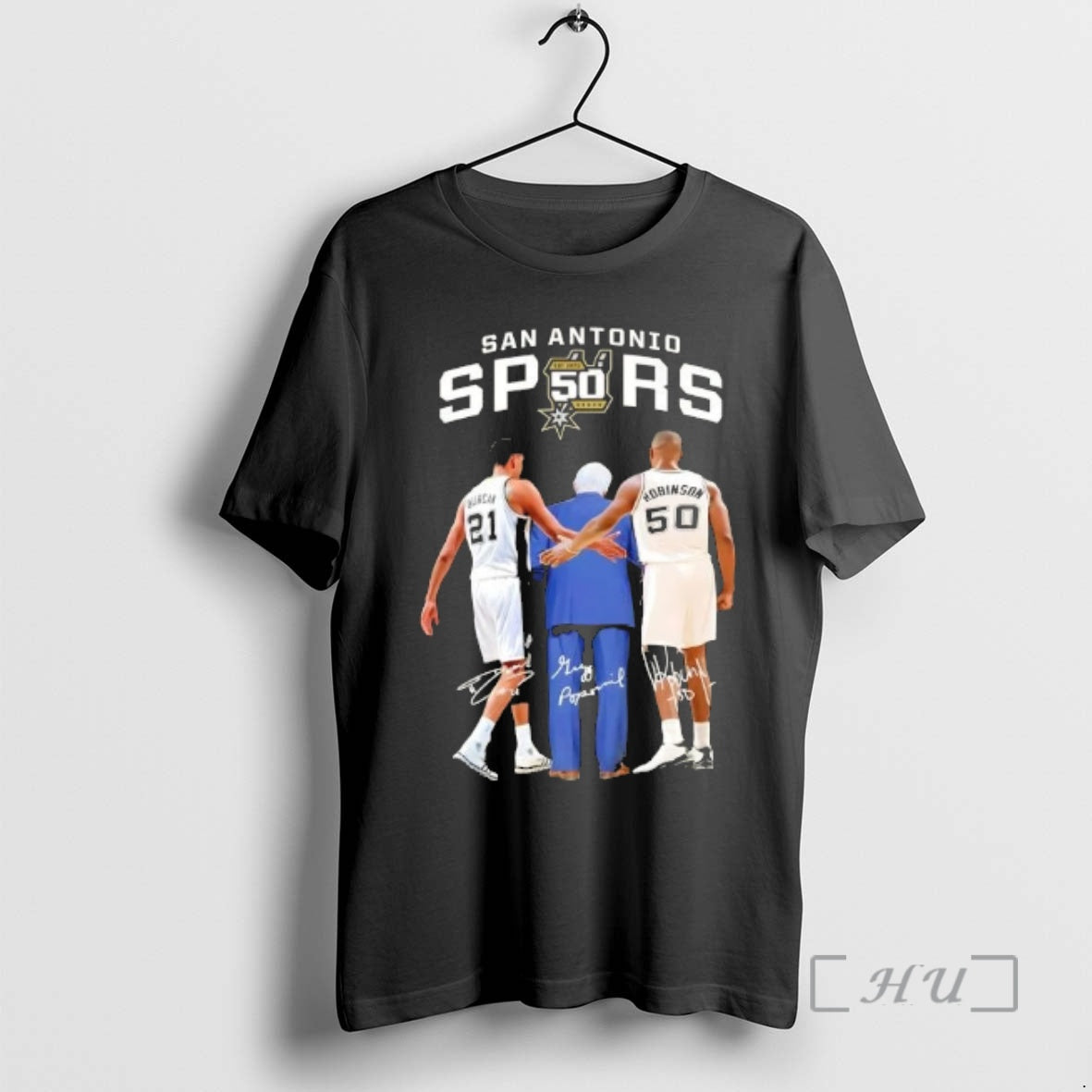 Officials Duncan Robinson San Antonio Spurs Legends Basketball Signatures