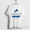 Officials Engineered For Detroit Lions Nfc North 2 Sided