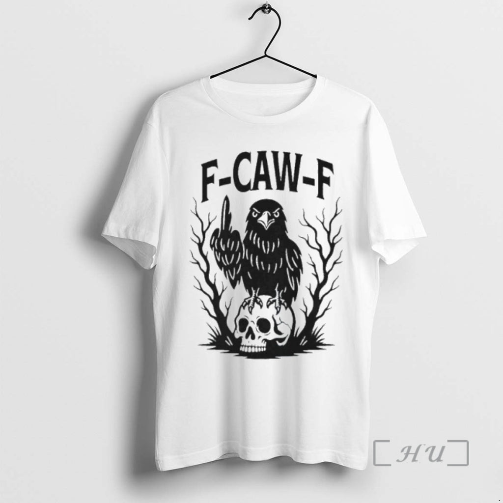 Officials F Caw F Gothic Raven Middle Finger