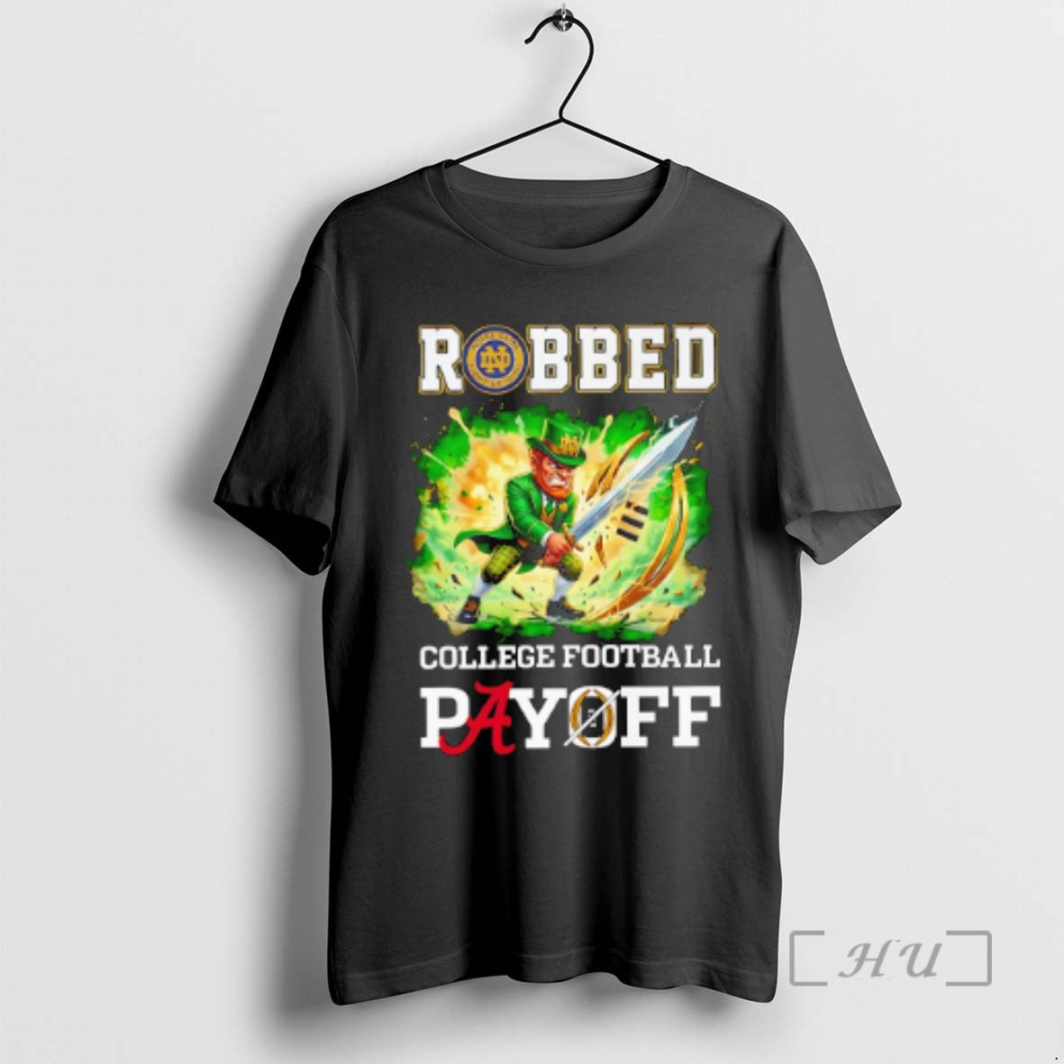 Officials Fighting Irish Robbed The Cfp Playoff Mascot