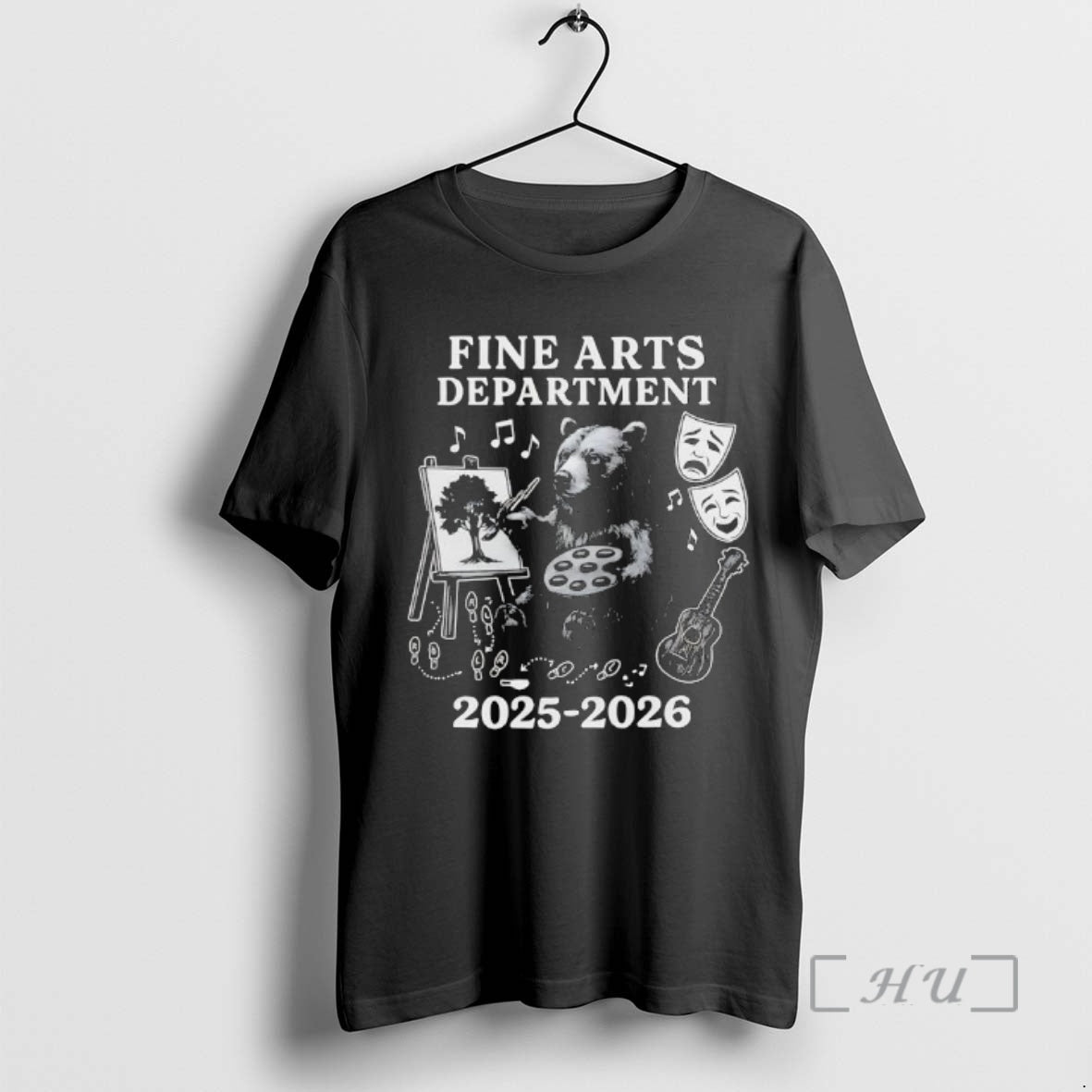 Officials Fine Arts Department Bear Painting A Tree 2025 2026