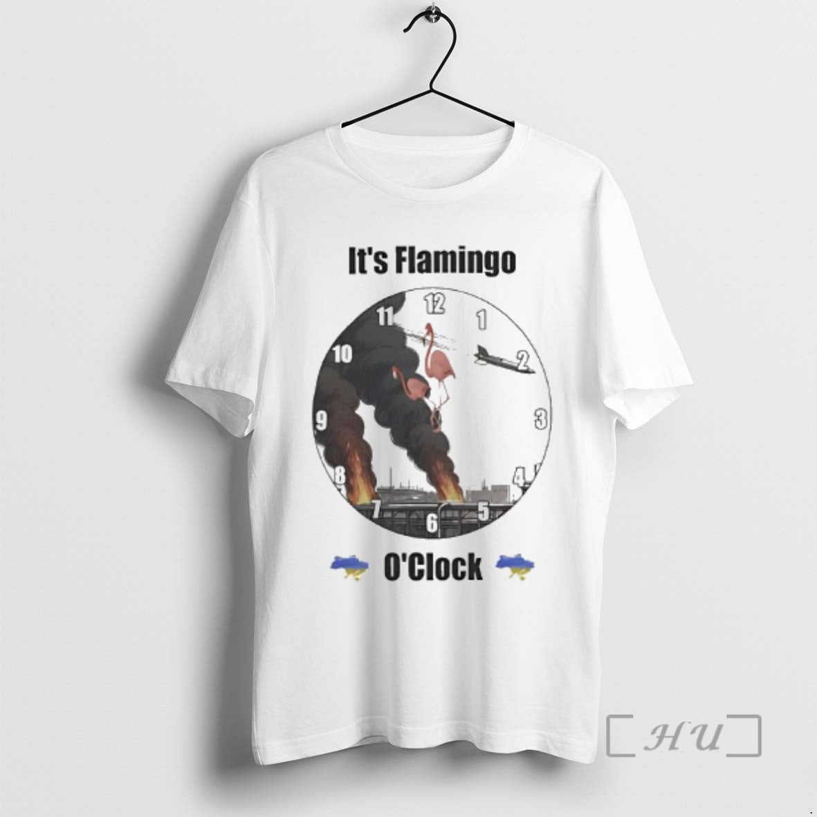 Officials Flamingo Oclock Graphic