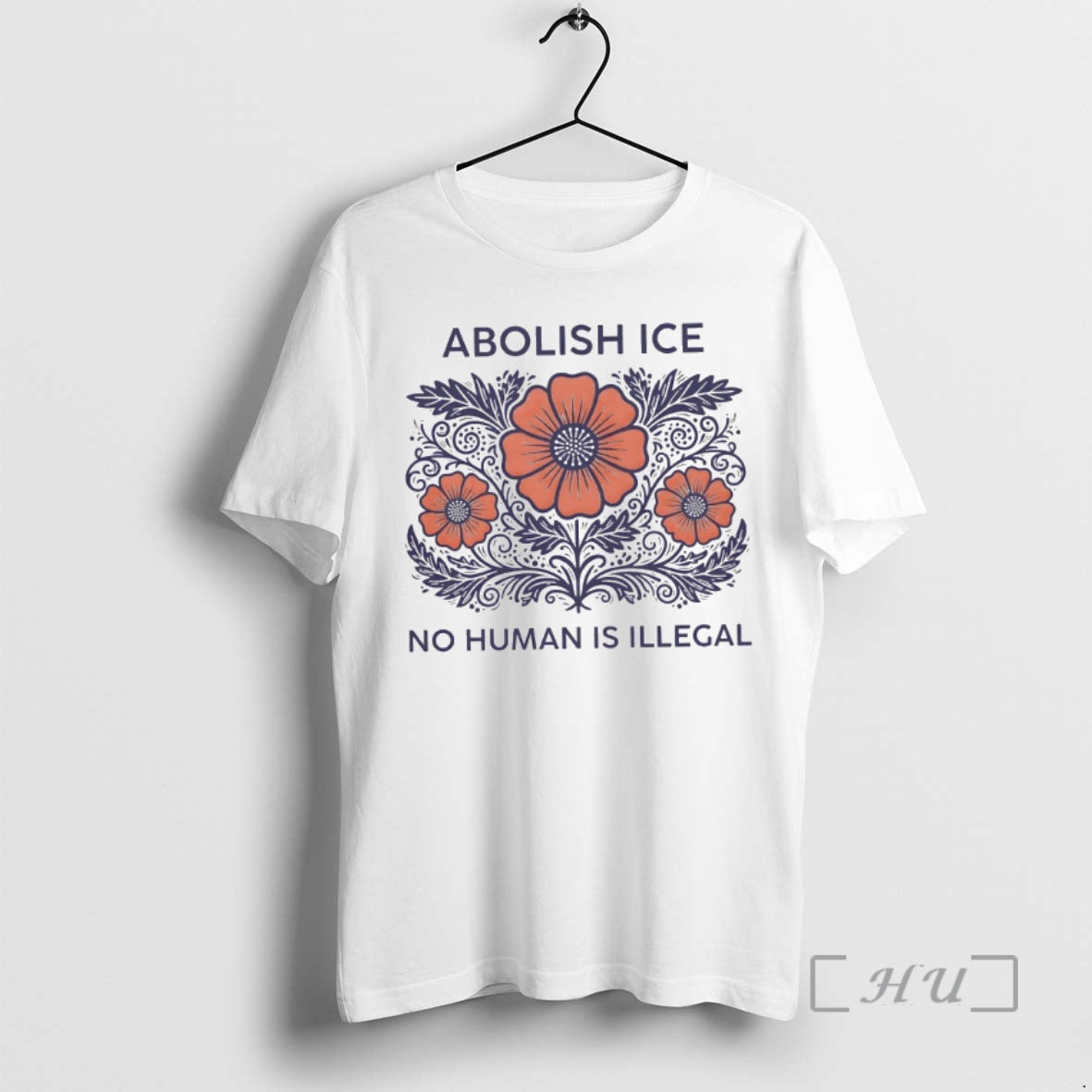 Officials Floral Abolish Ice No Human Is Illegal