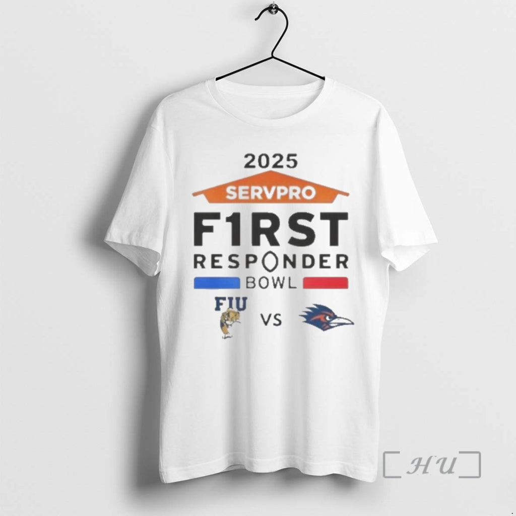 Officials Florida International Vs Utsa Roadrunners 2025 Servpro First Responder Bowl Premium T Shirts Sweater