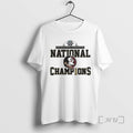 Officials Florida State Seminoles Womens Soccer National Champs 2025 Circle White Premium T Shirts Sweater