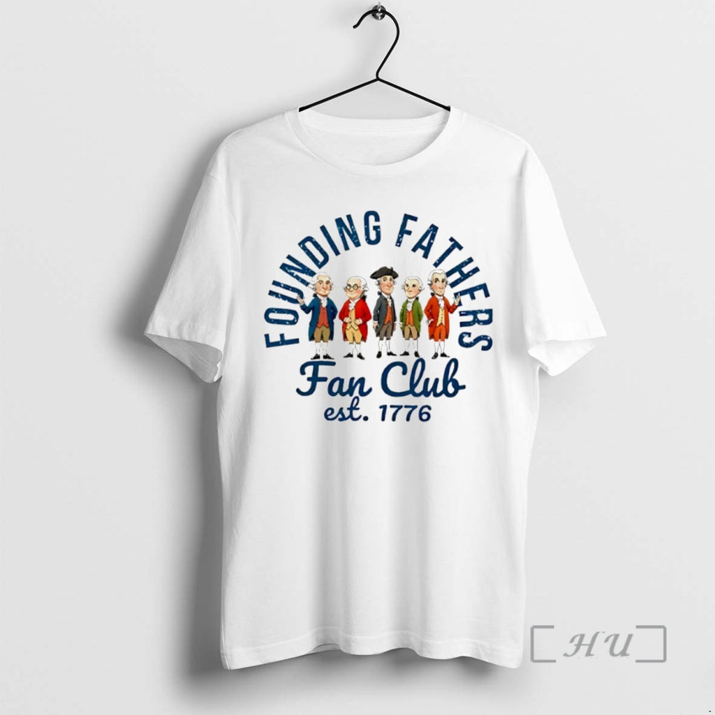 Officials Founding Fathers Fan Club Est 1776 Circle
